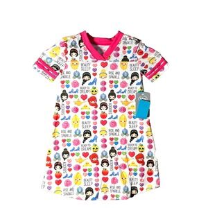 Disney Princess‎ Pajama Dress Size 2 New